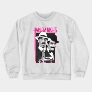 Harlem Black Pink Night Crewneck Sweatshirt